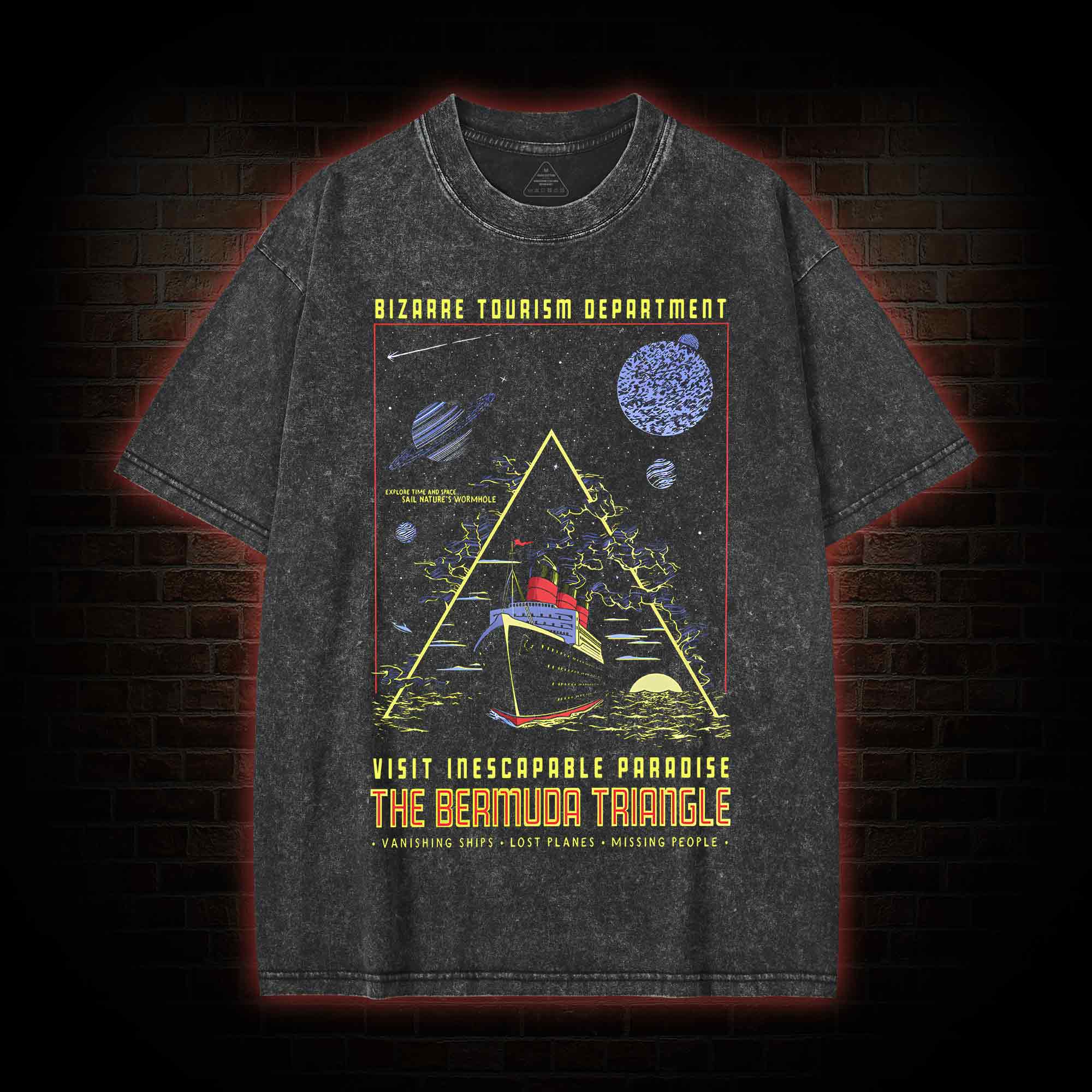 Bermuda Triangle Washed T-shirt