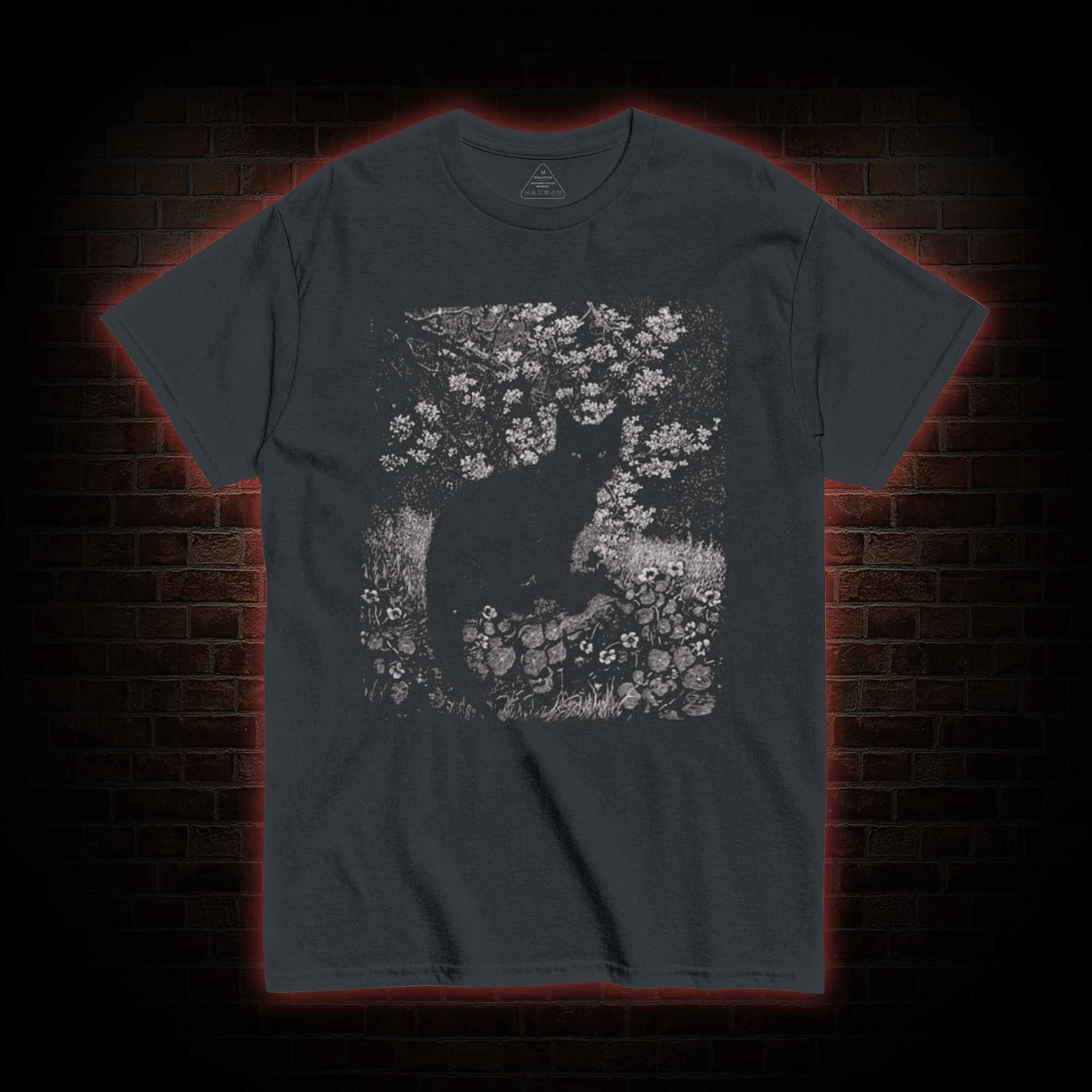 Vintage Black Cat T-shirt