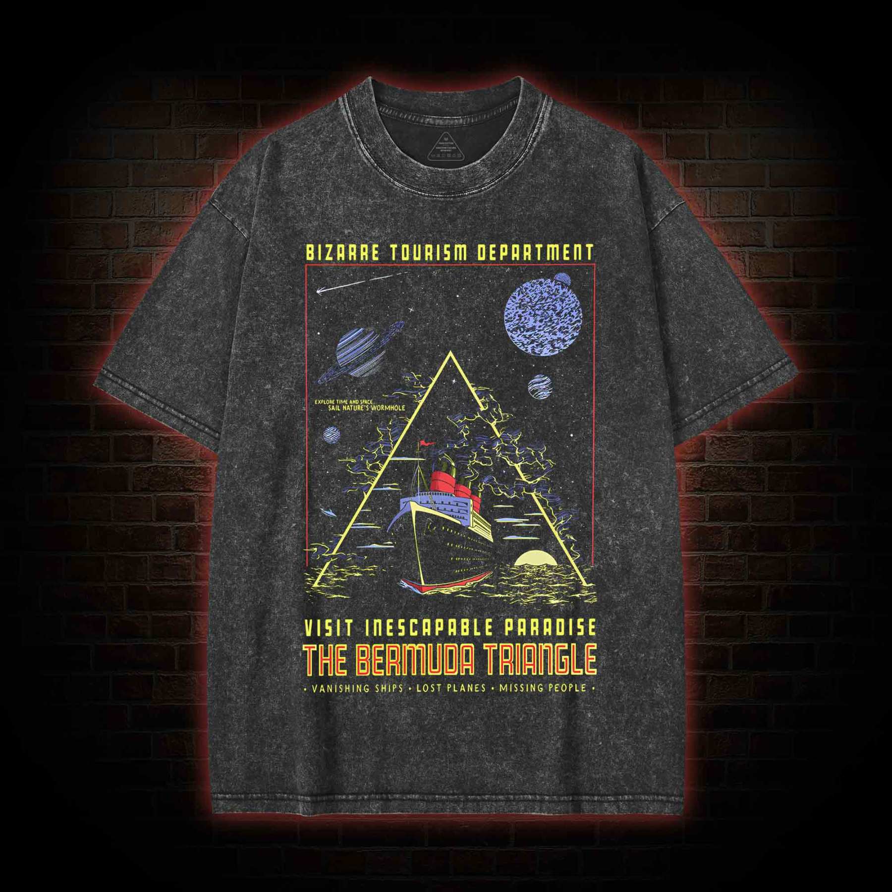Bermuda Triangle Washed T-shirt