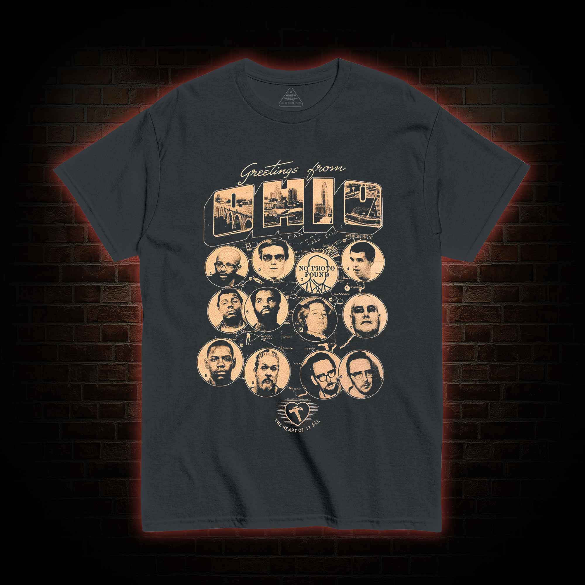 Greetings from OHIO T-shirt