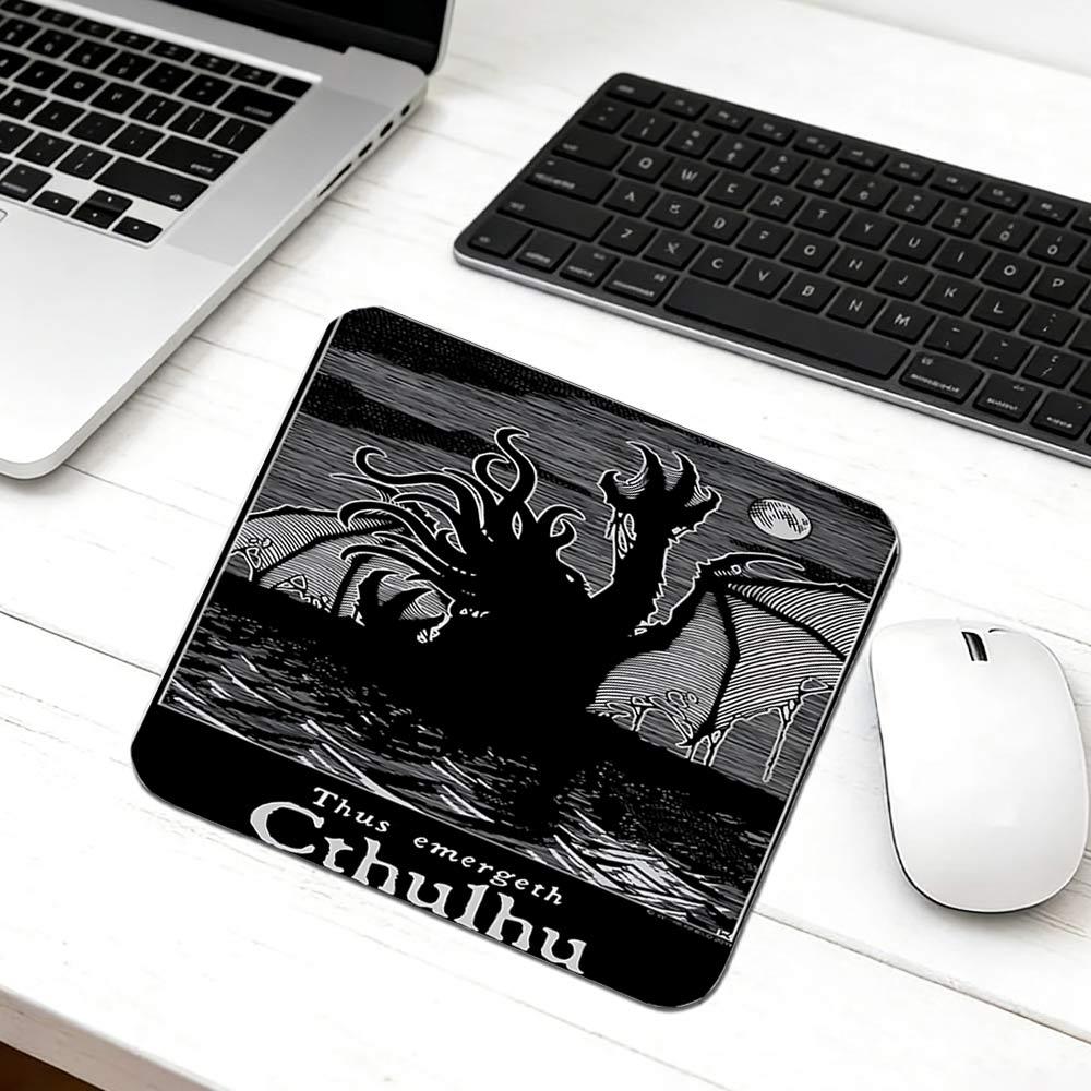 Thus Emergeth Cthulhu Mouse Pad