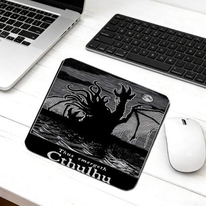 Thus Emergeth Cthulhu Mouse Pad