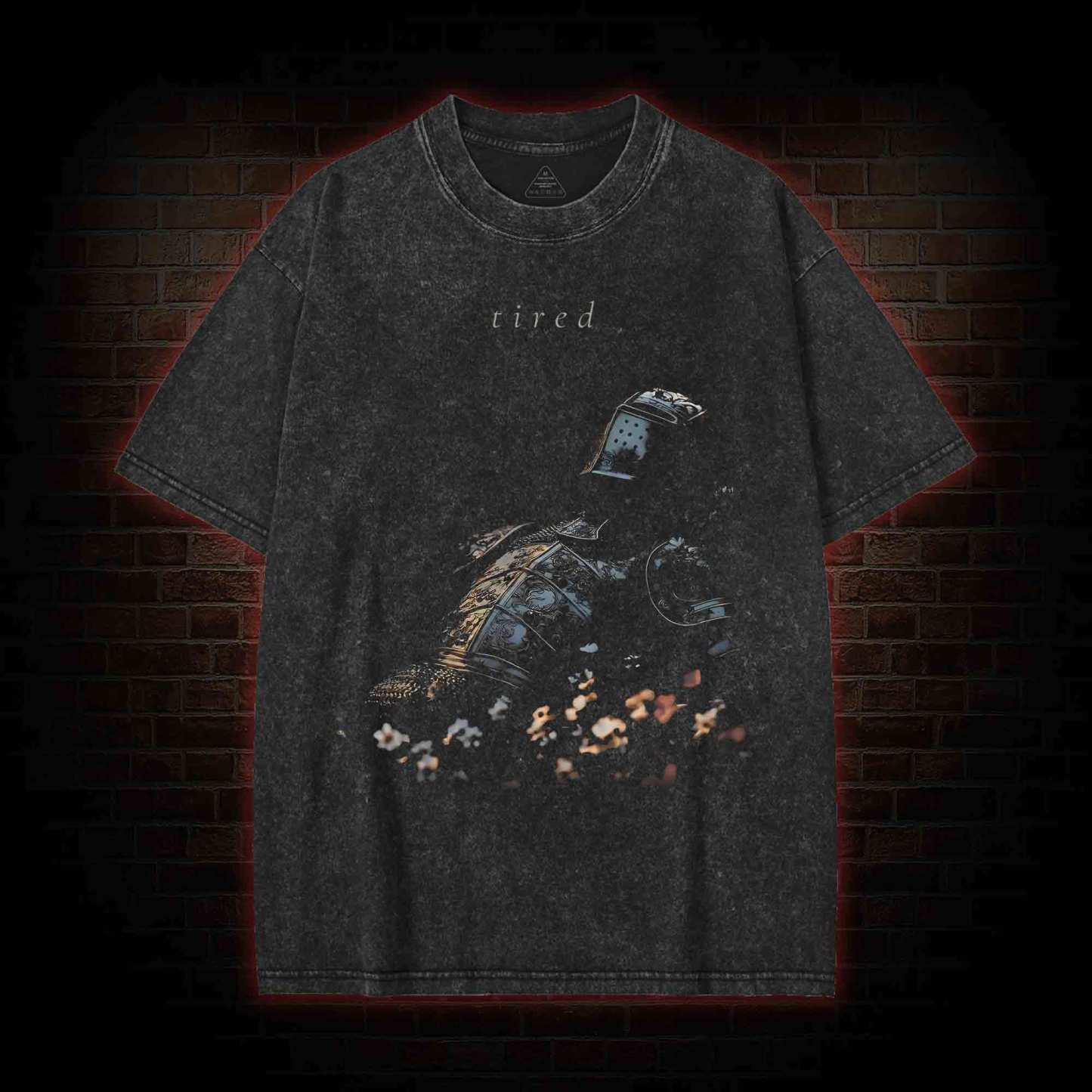 Tired Knight Washed T-shirt