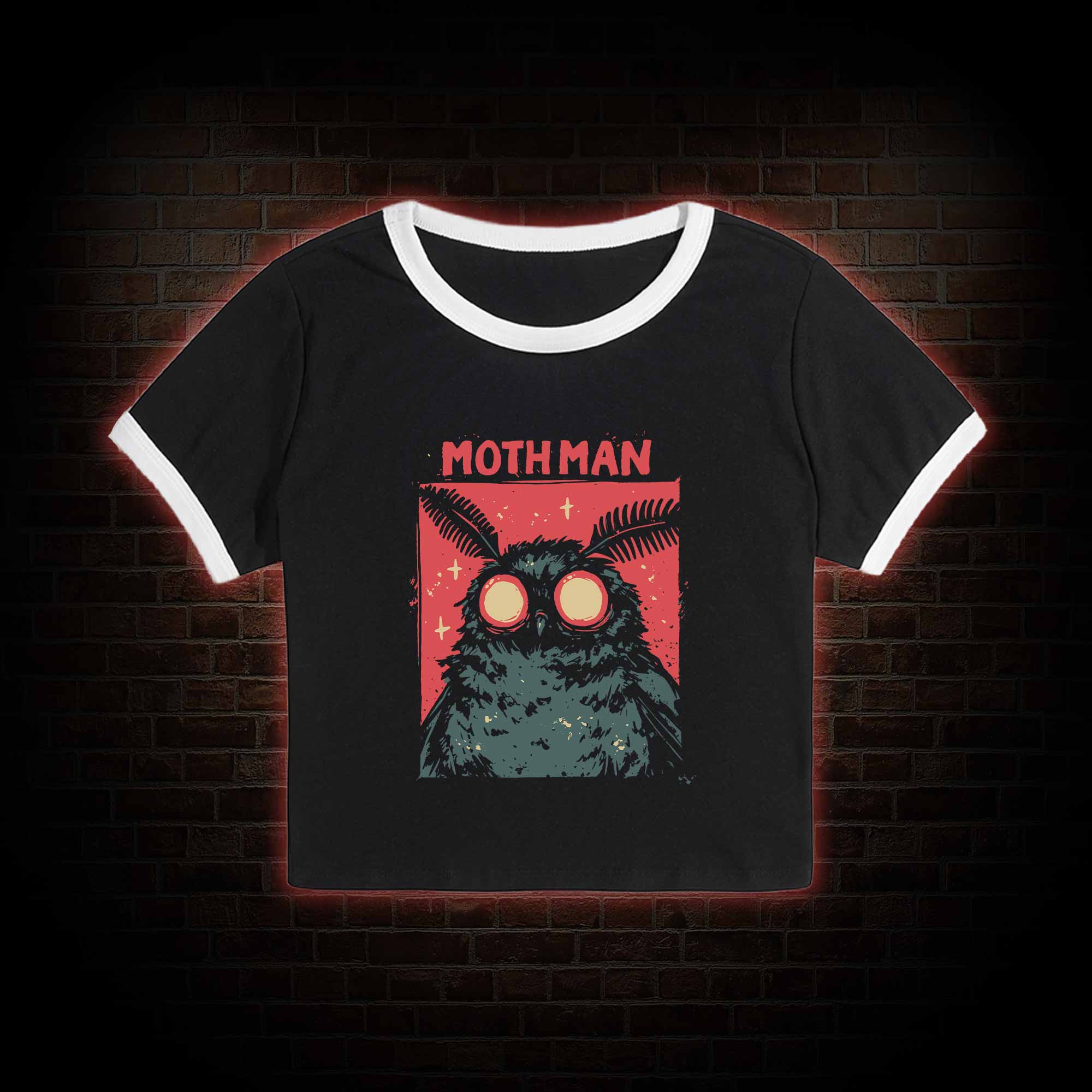 Cryptid Mothman Baby Tee
