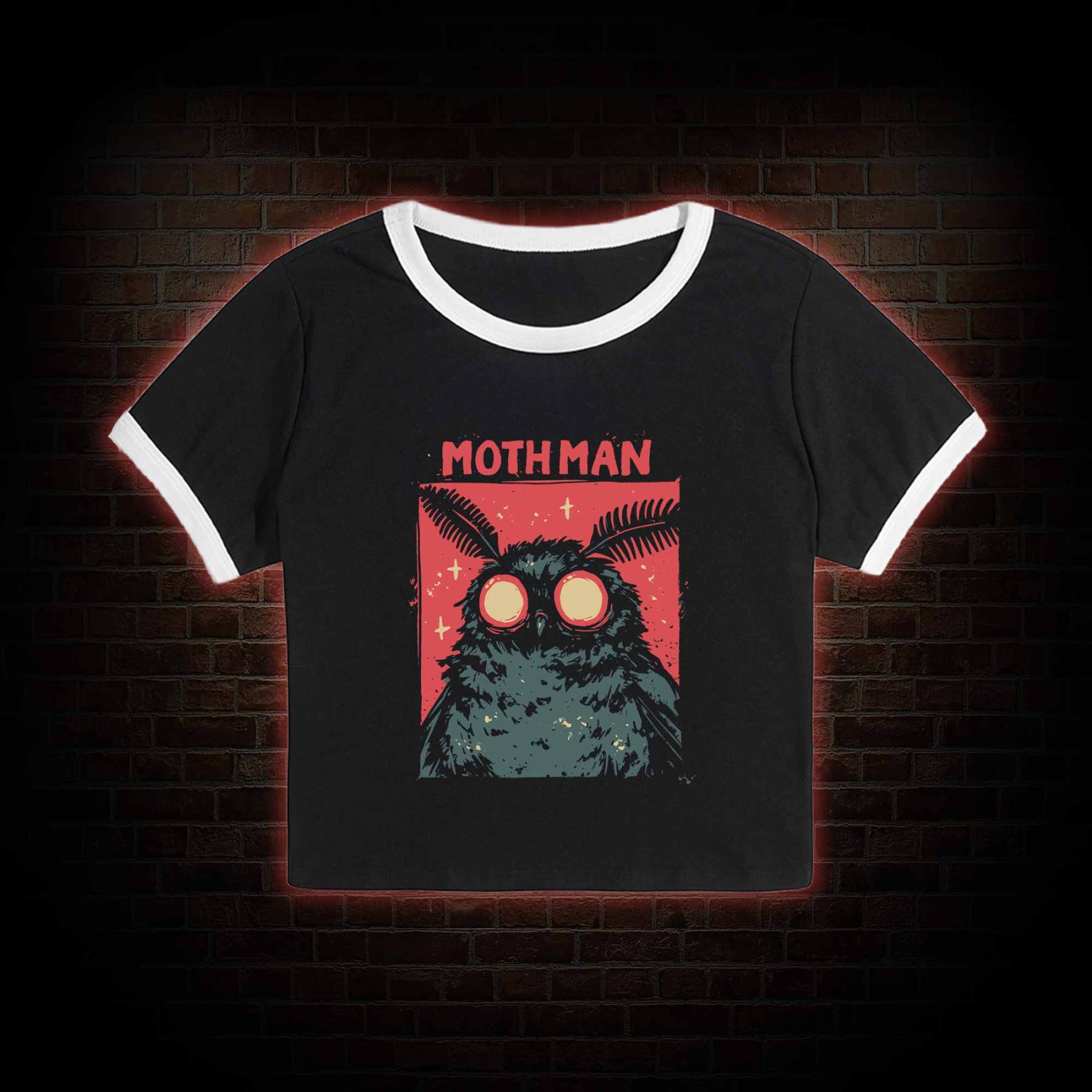 Cryptid Mothman Baby Tee