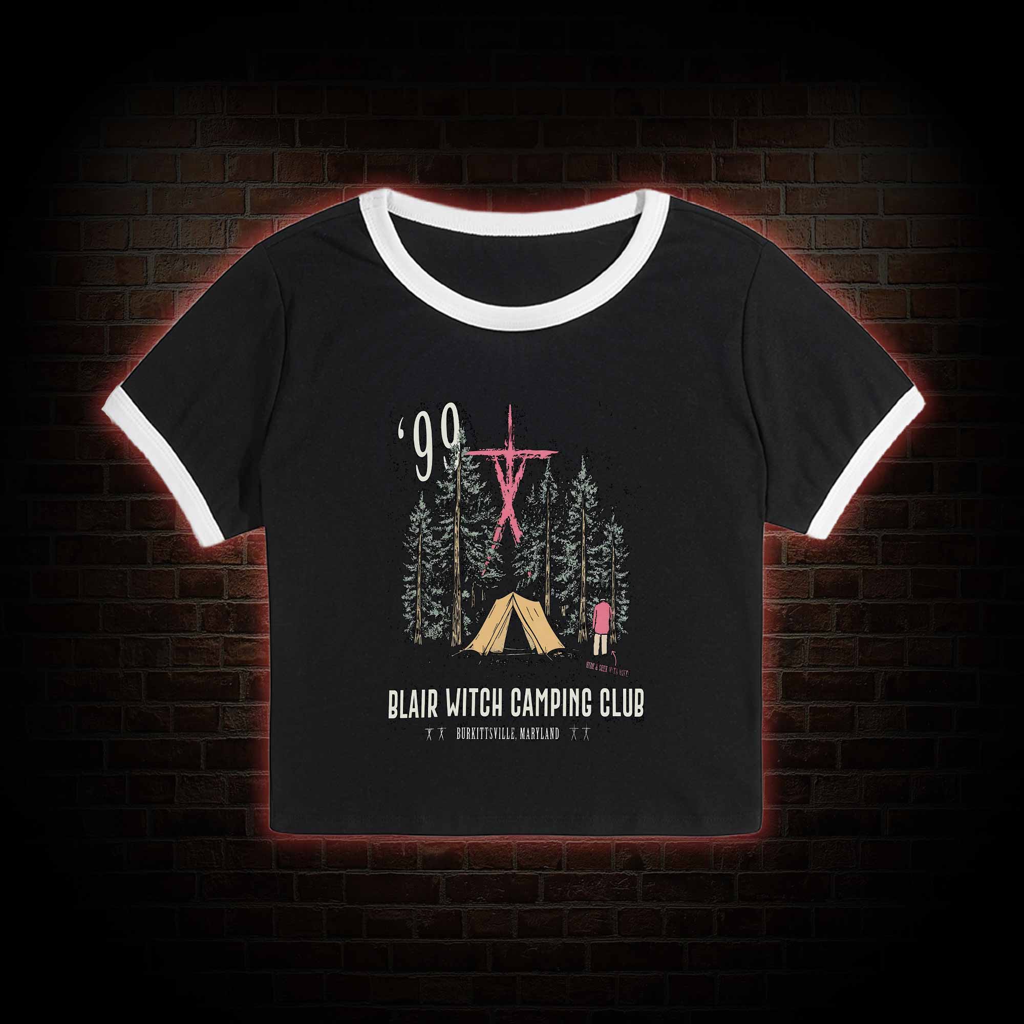 Witch Camping Baby Tee