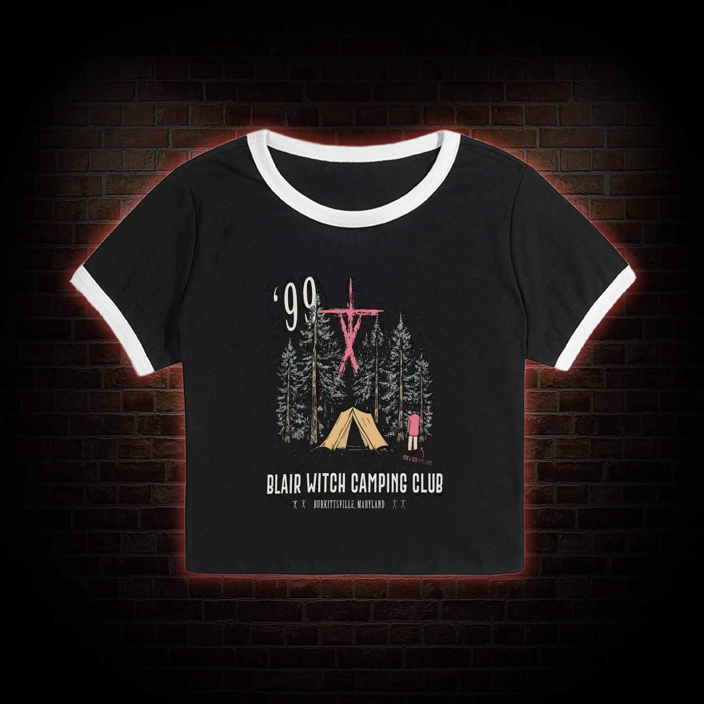 Witch Camping Baby Tee