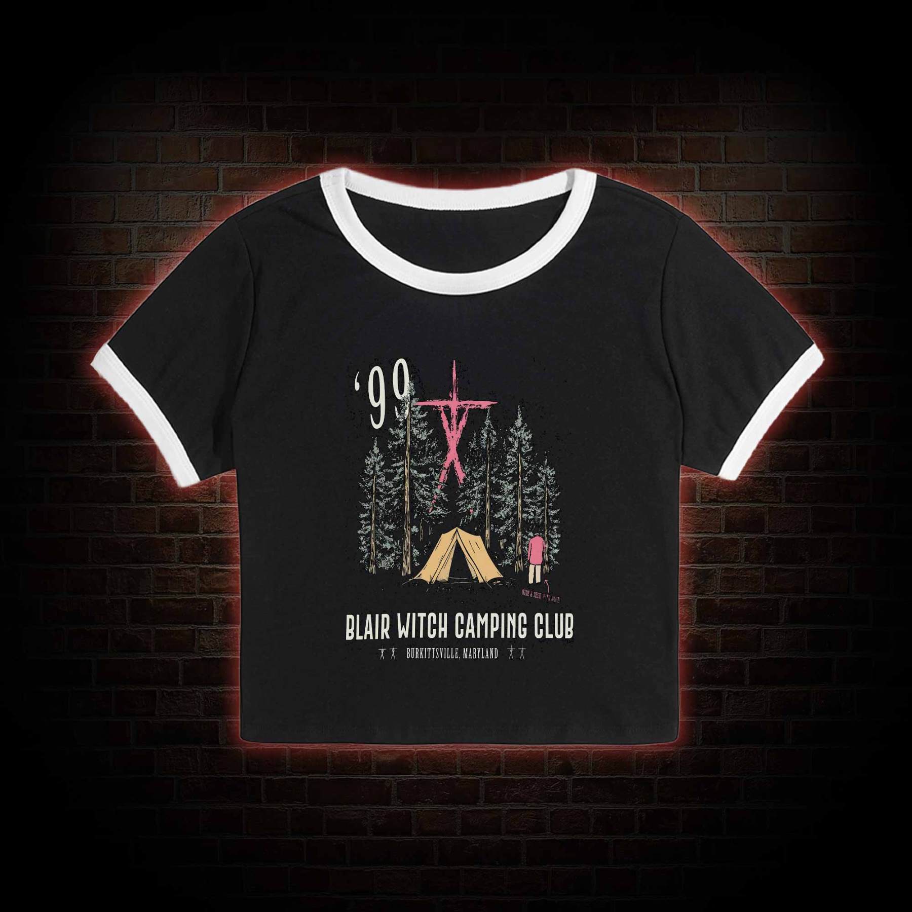 Witch Camping Baby Tee