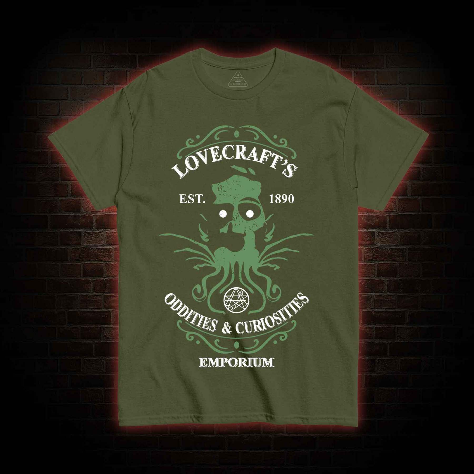 H. P. Lovecraft's Emporium T-shirt