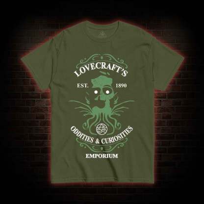 H. P. Lovecraft's Emporium T-shirt