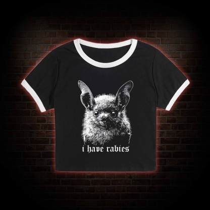 I Have Rabies Bat Baby Tee