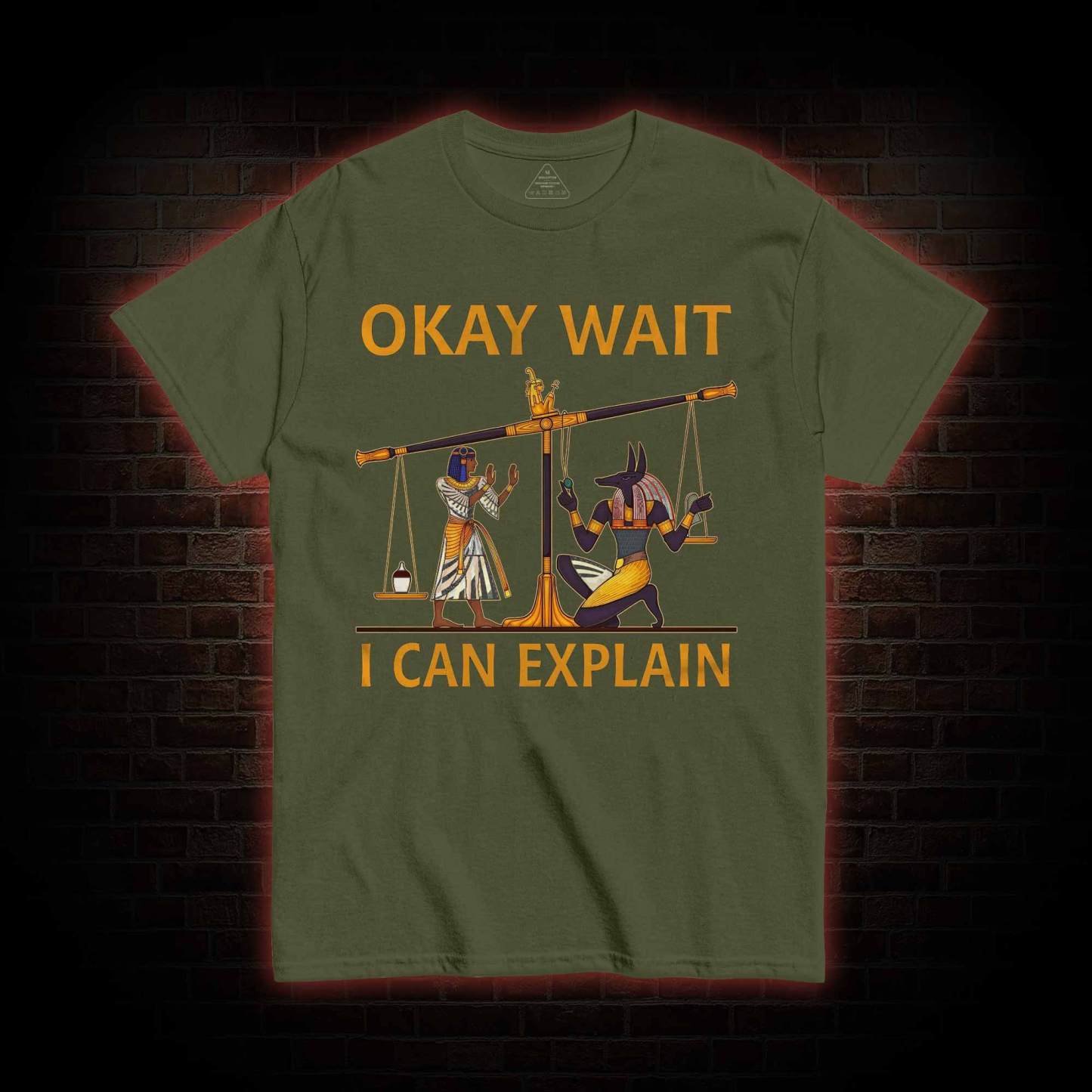 Okay Wait I can Explain T-shirt