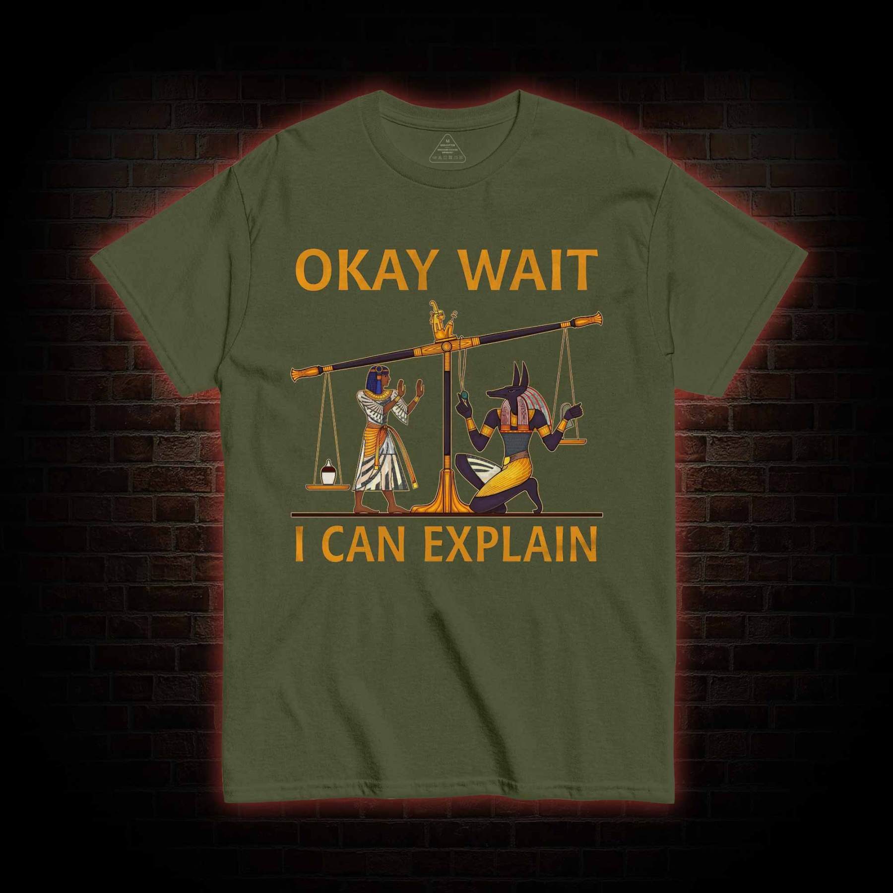 Okay Wait I can Explain T-shirt