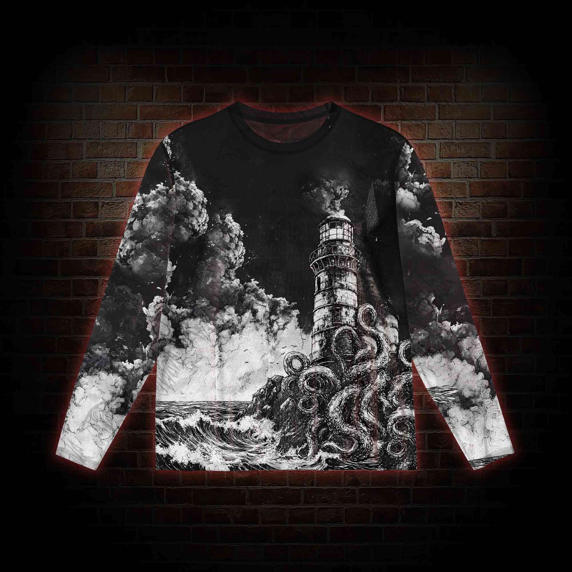 The Lighthouse  Mesh Long Sleeve Top