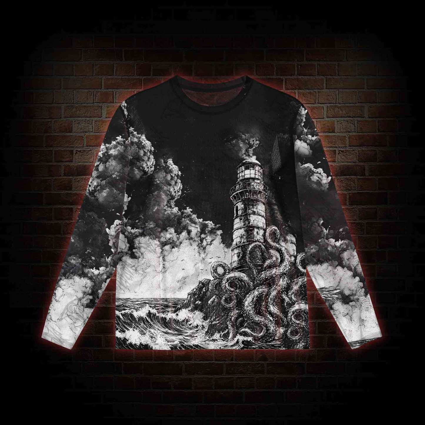 The Lighthouse  Mesh Long Sleeve Top