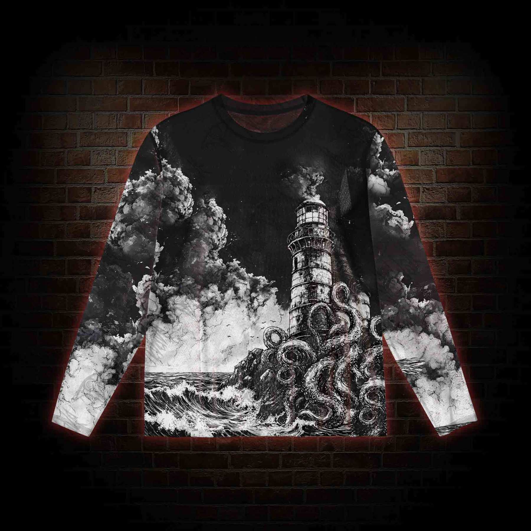 The Lighthouse  Mesh Long Sleeve Top