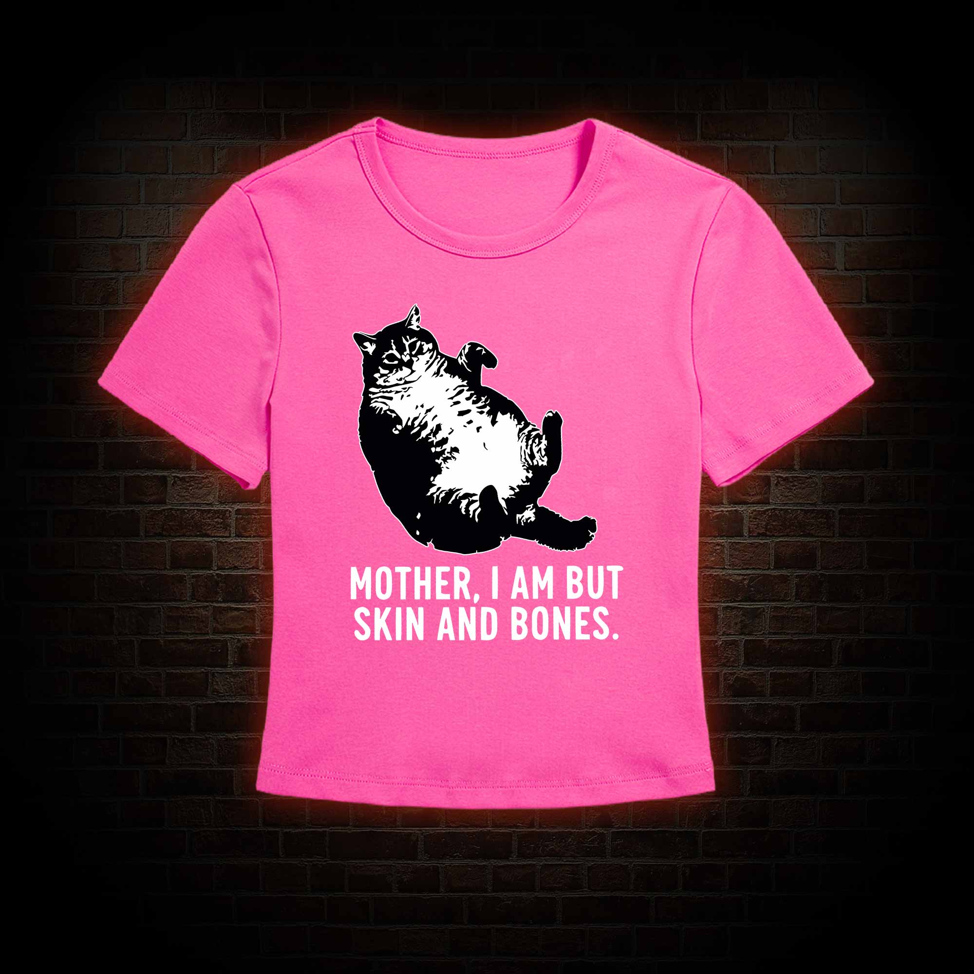 Mother I Am but Skin and Bones Slim Fit T-Shirt