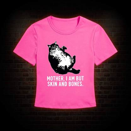 Mother I Am but Skin and Bones Slim Fit T-Shirt