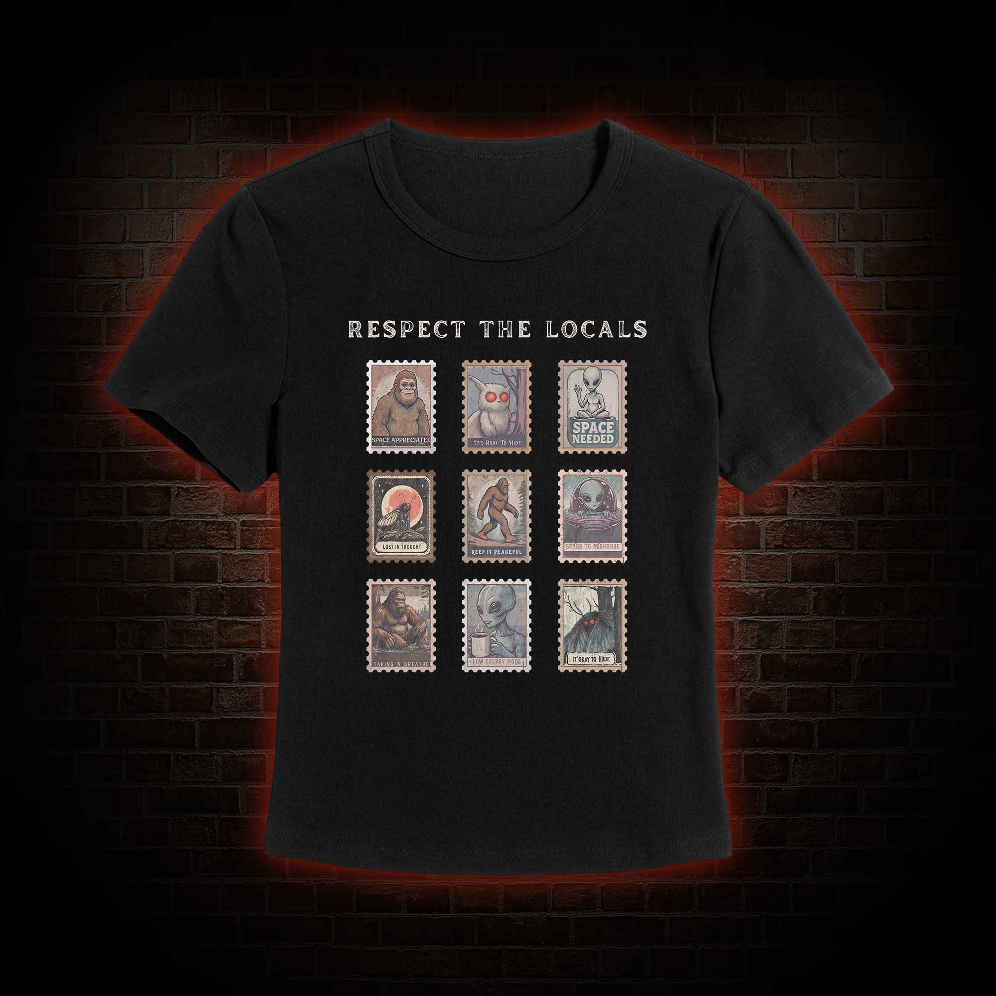 Respect the Locals Slim Fit T-Shirt