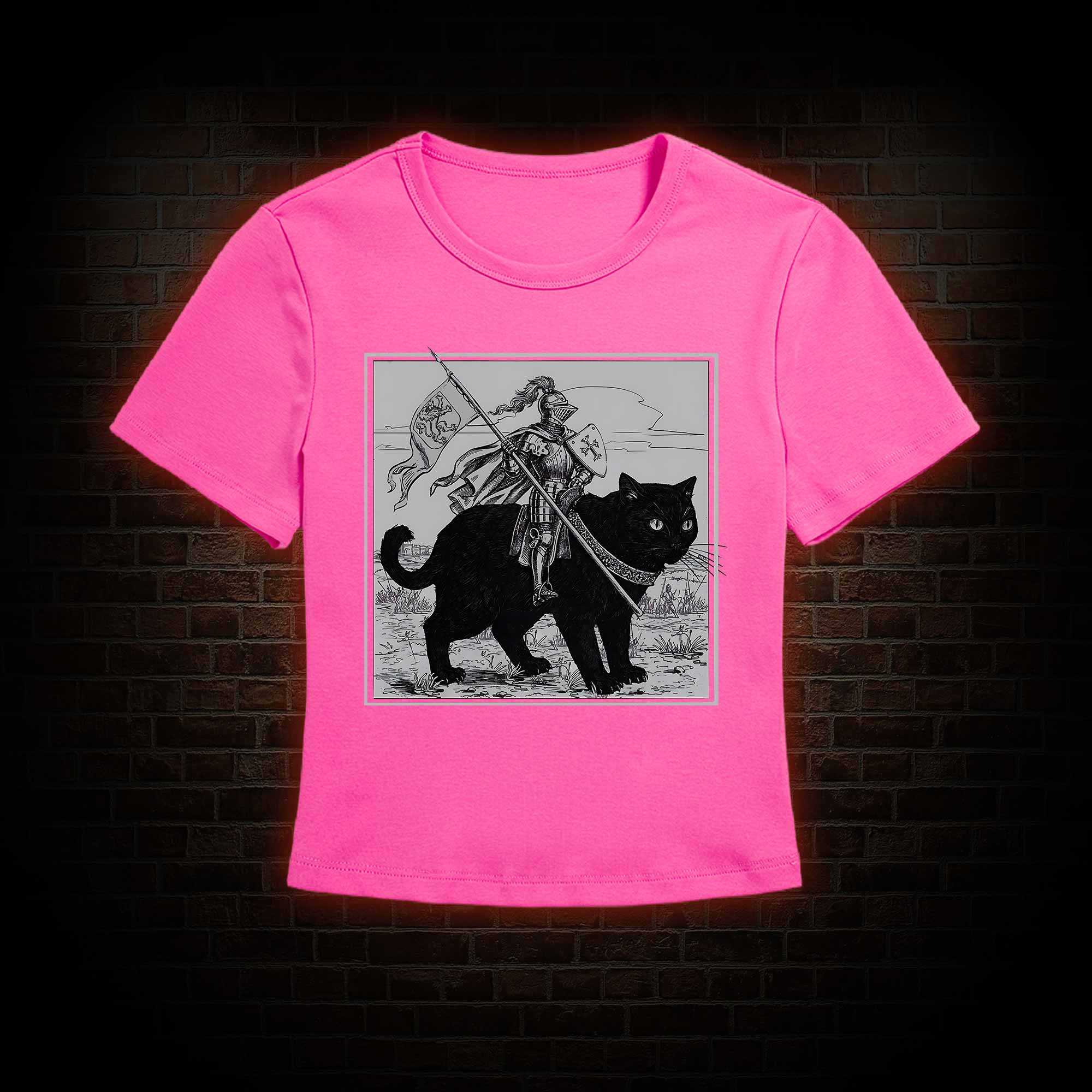 Medieval Knight Slim Fit T-Shirt