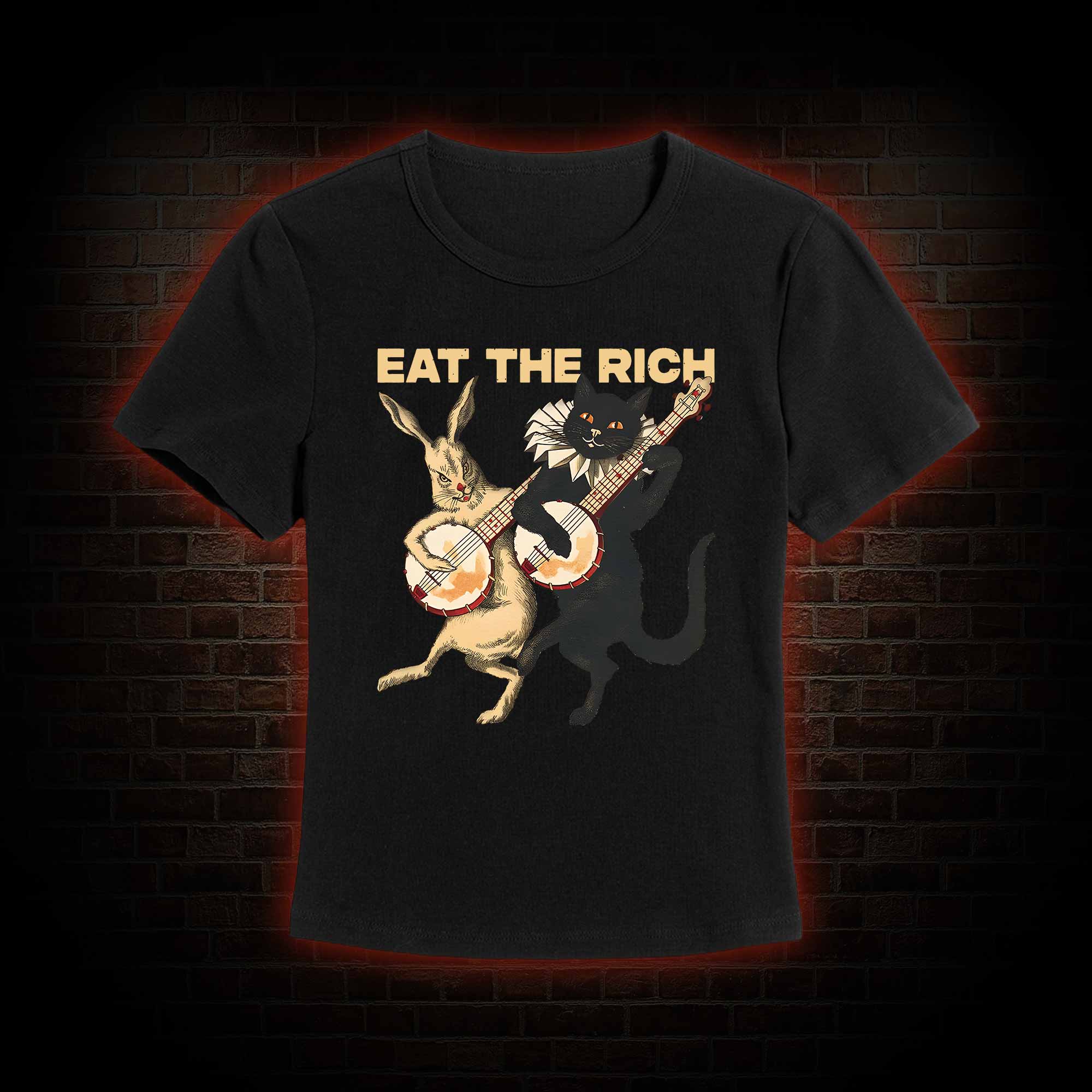 Eat The Rich Slim Fit T-Shirt