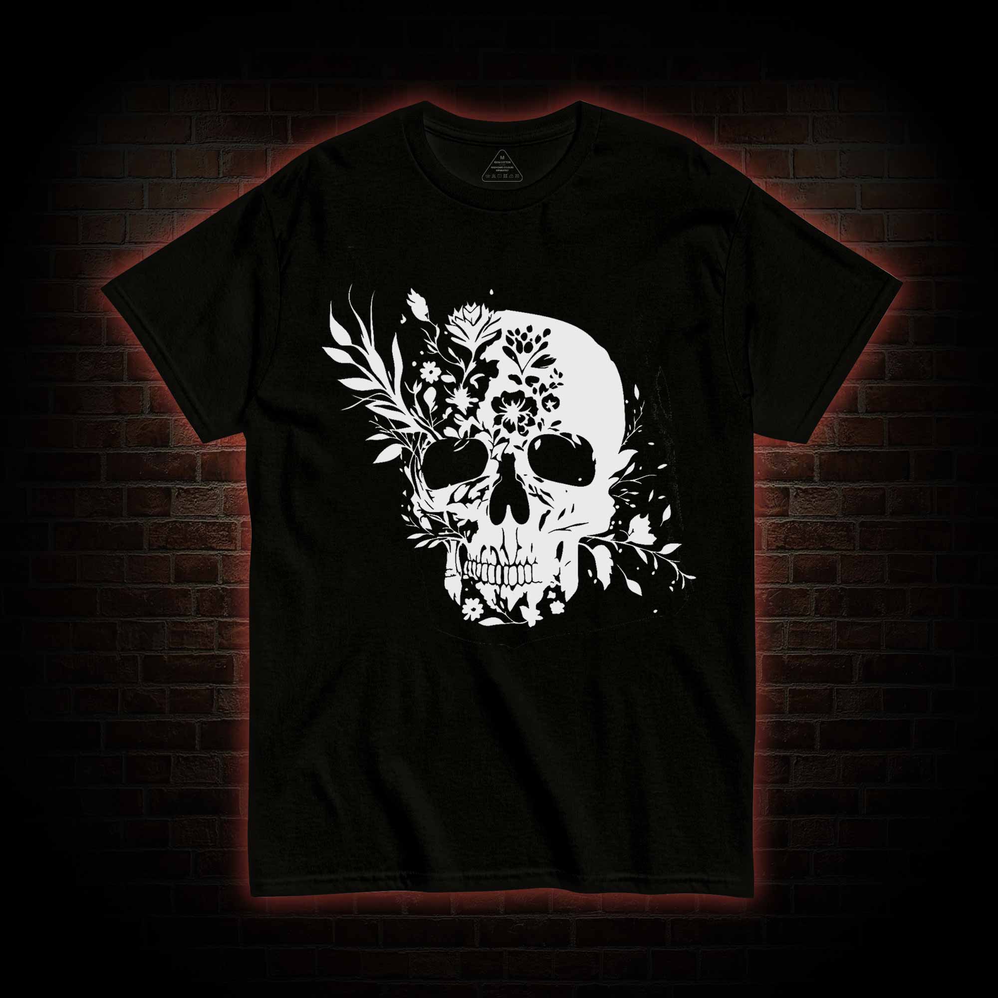 Skull Floral T-shirt