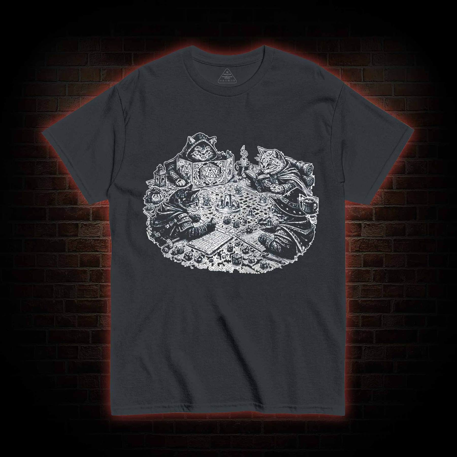 Kitten Cat Person Trendy T-shirt