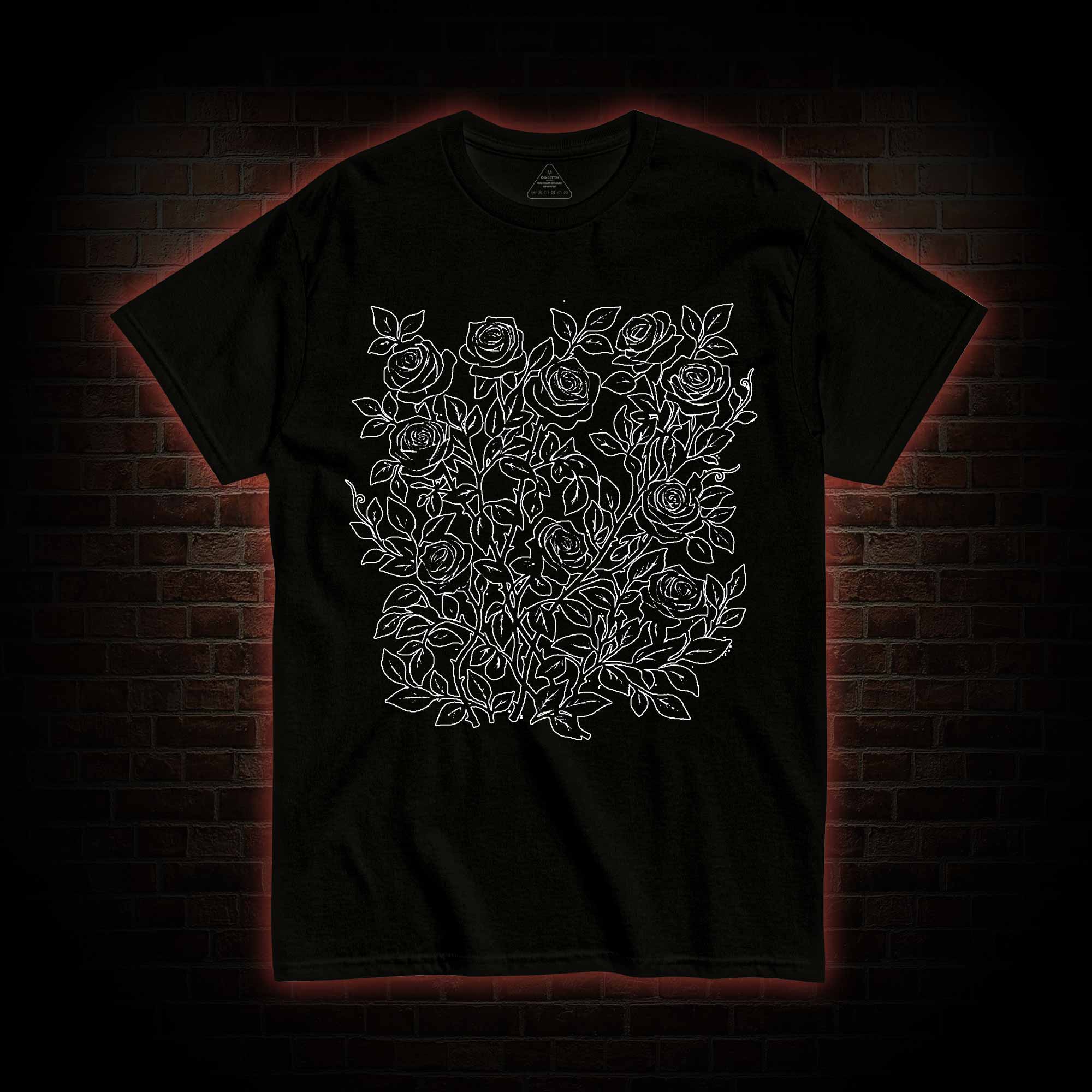 Gothic Flower T-shirt