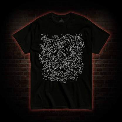 Gothic Flower T-shirt