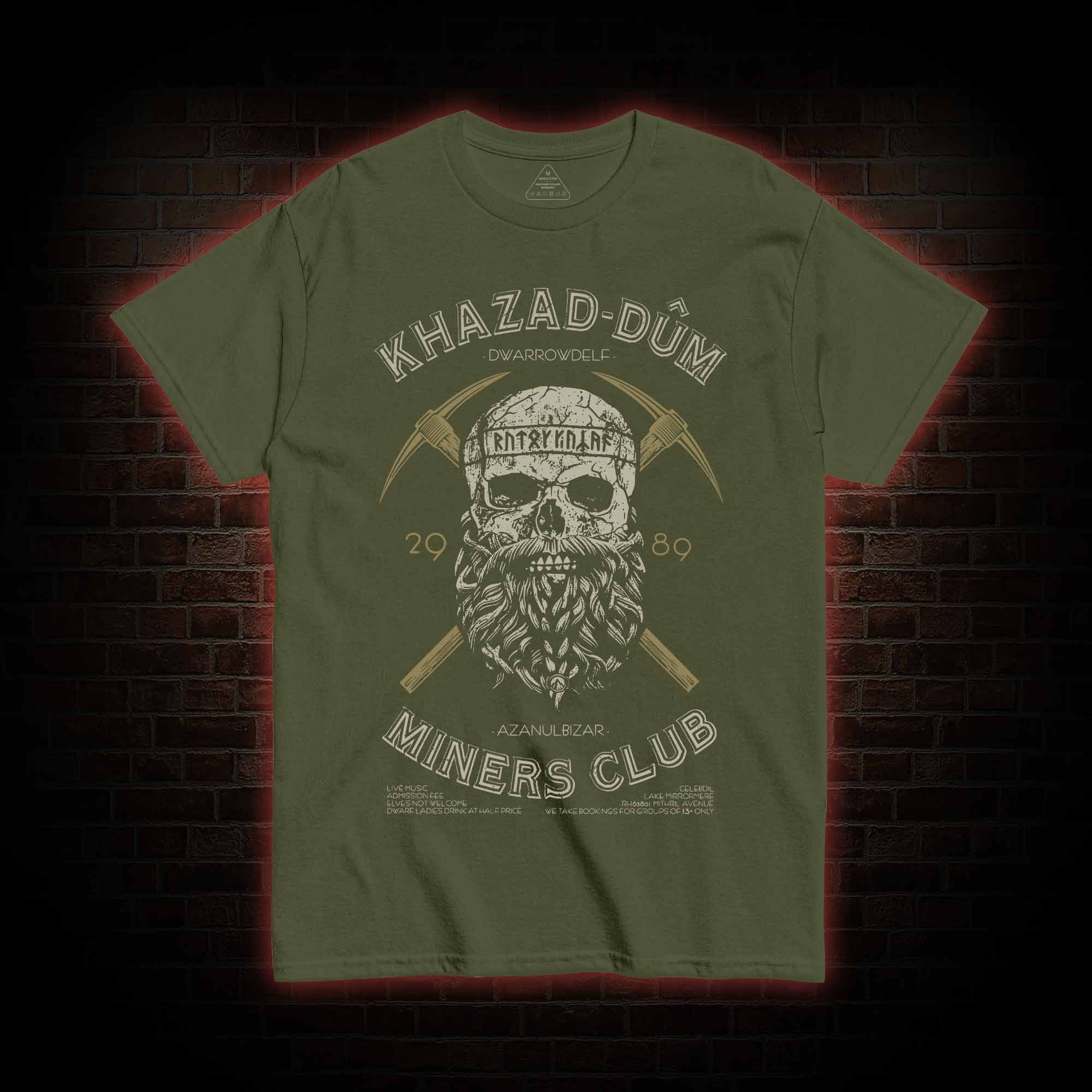 The Mines Of Moria T-shirt