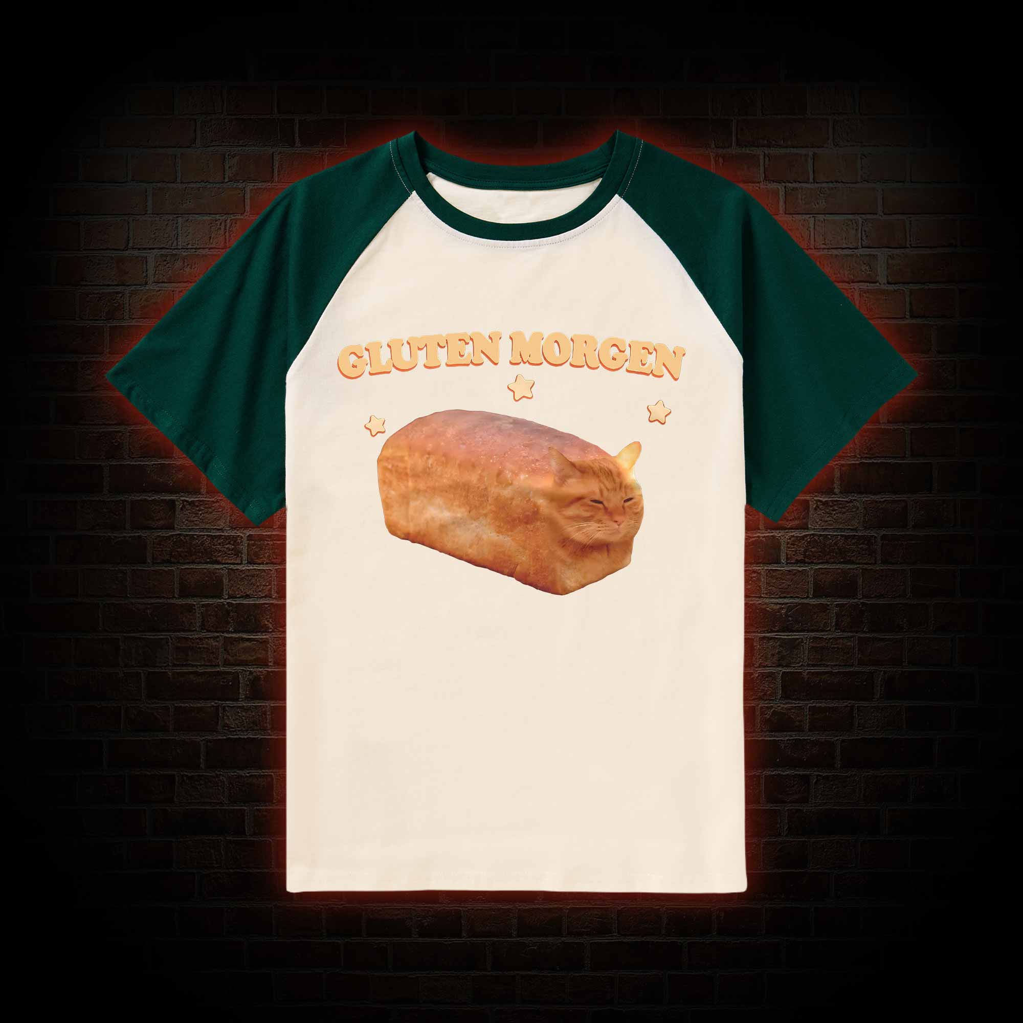 Silly Cats Raglan T-shirt