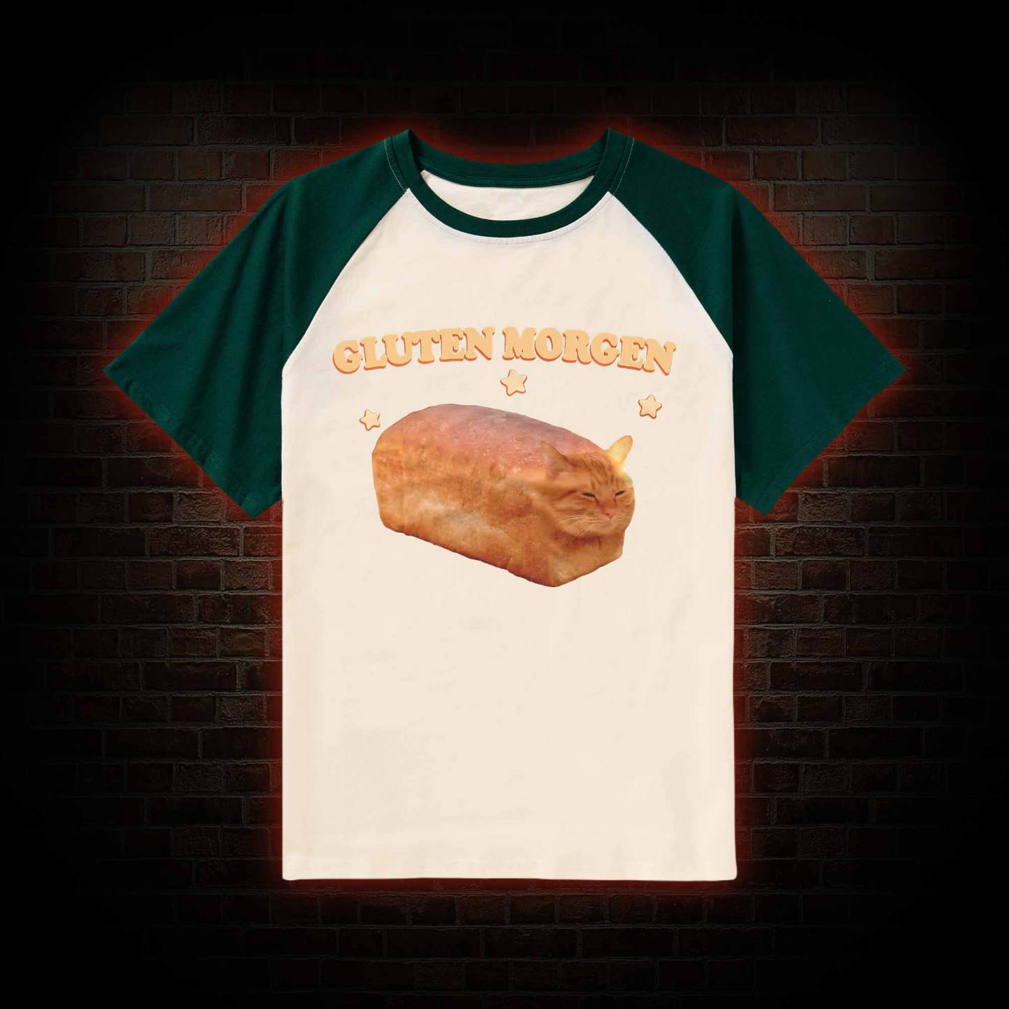 Silly Cats Raglan T-shirt