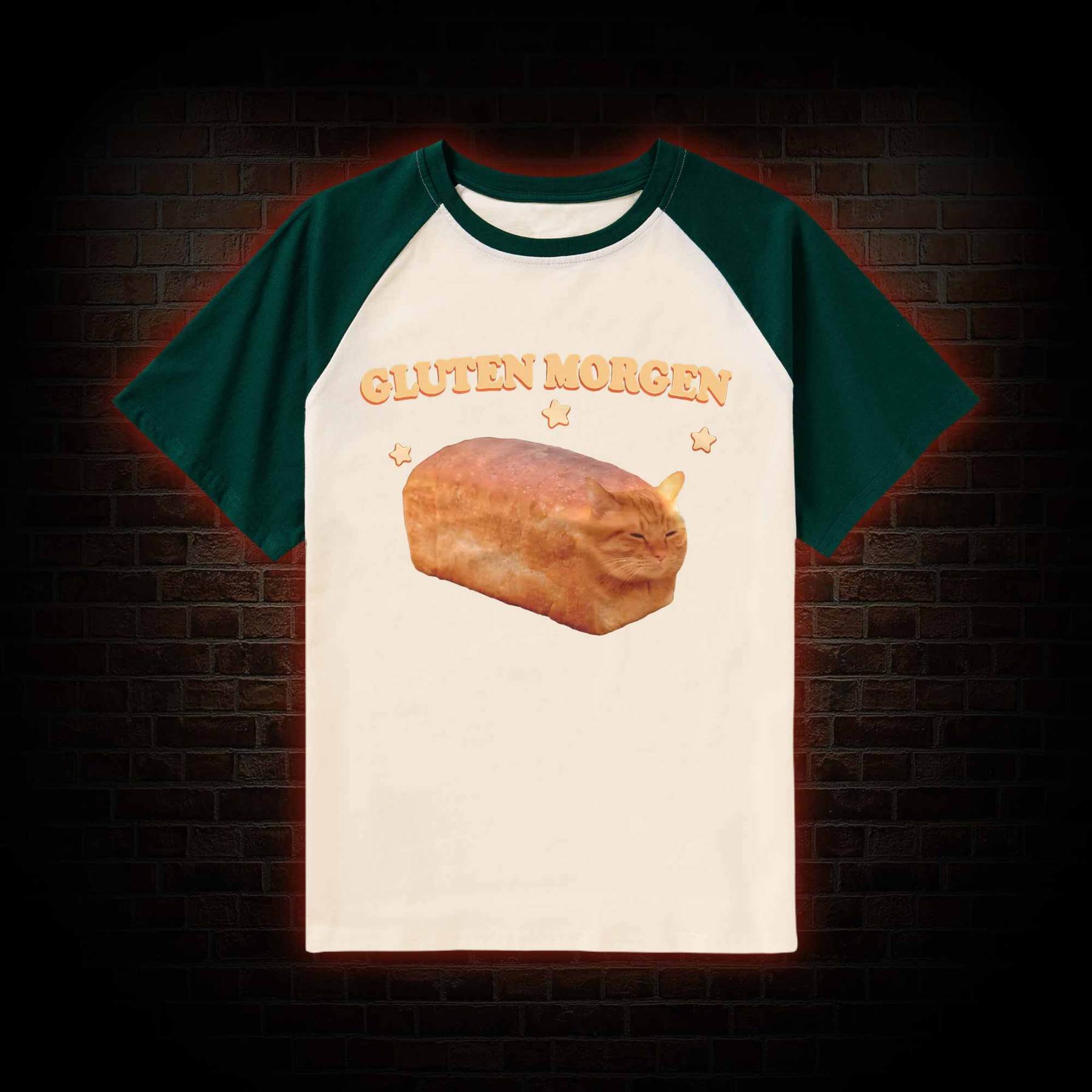 Silly Cats Raglan T-shirt