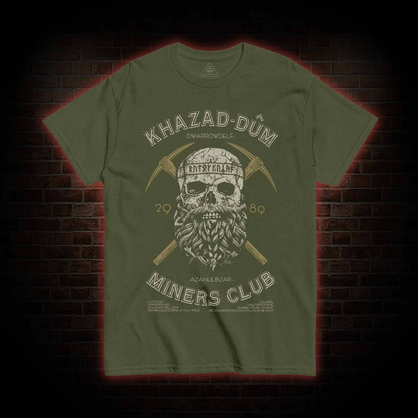 The Mines Of Moria T-shirt