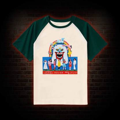 The Girls will Wake Up When They are Hungry Raglan T-shirt