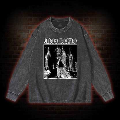Abandoned Lost City Washed Long-Sleeve T-shirt