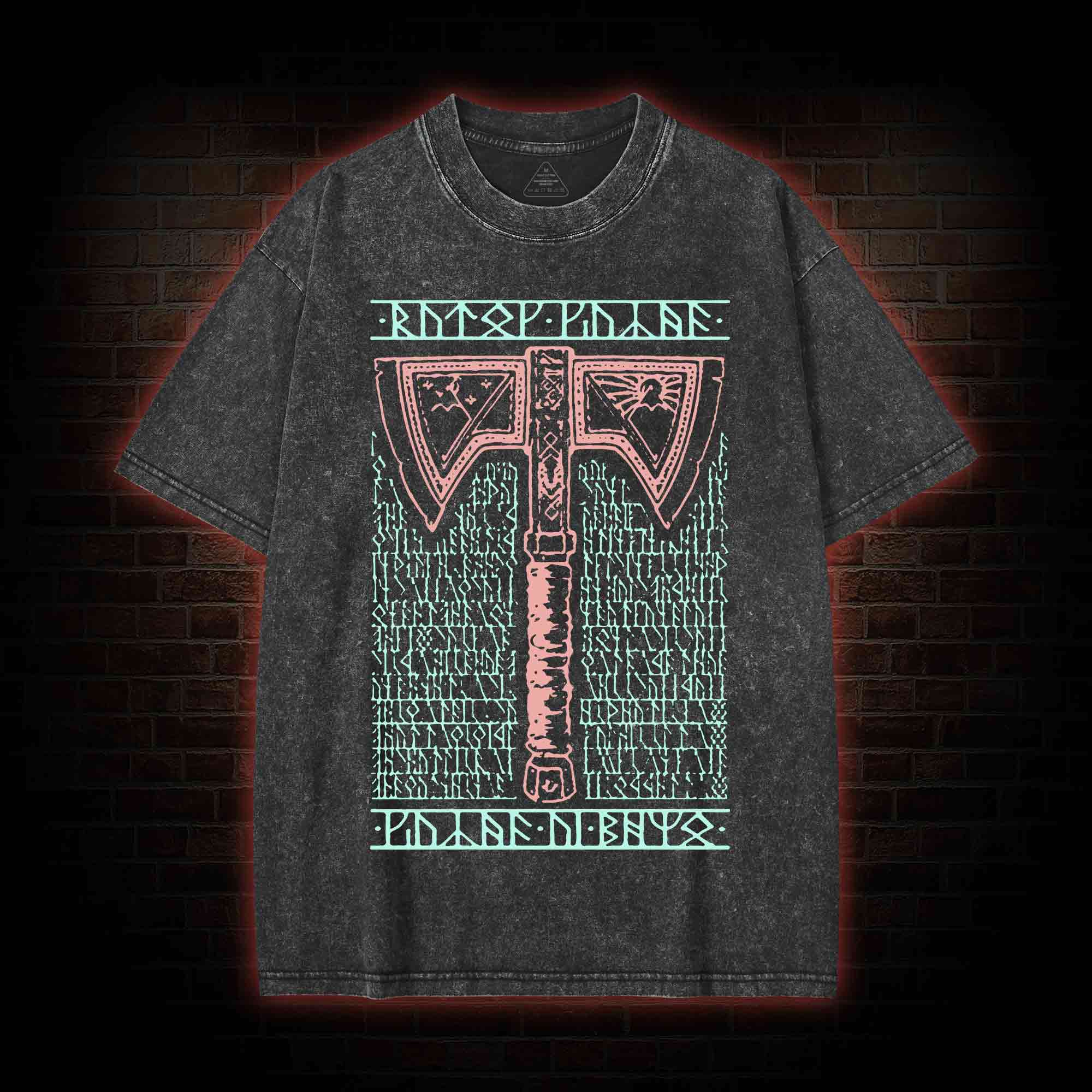 Baruk Khazâd! Khazâd ai-mênu! Washed T-shirt