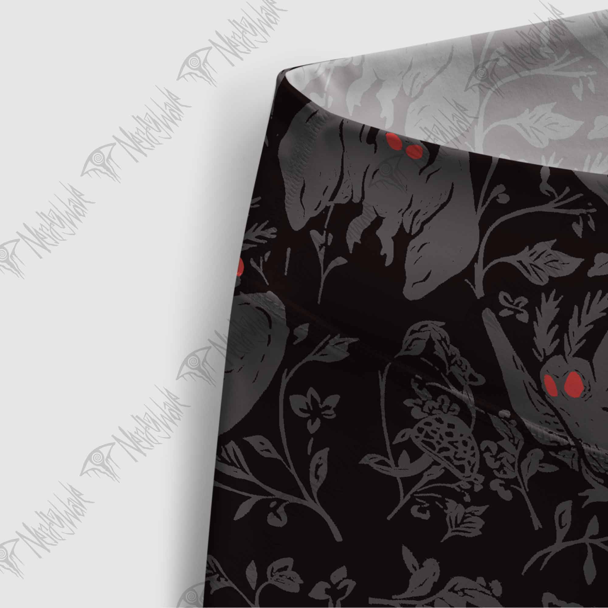 Mothman in the Jungle Women's Tight-Fitting Pants