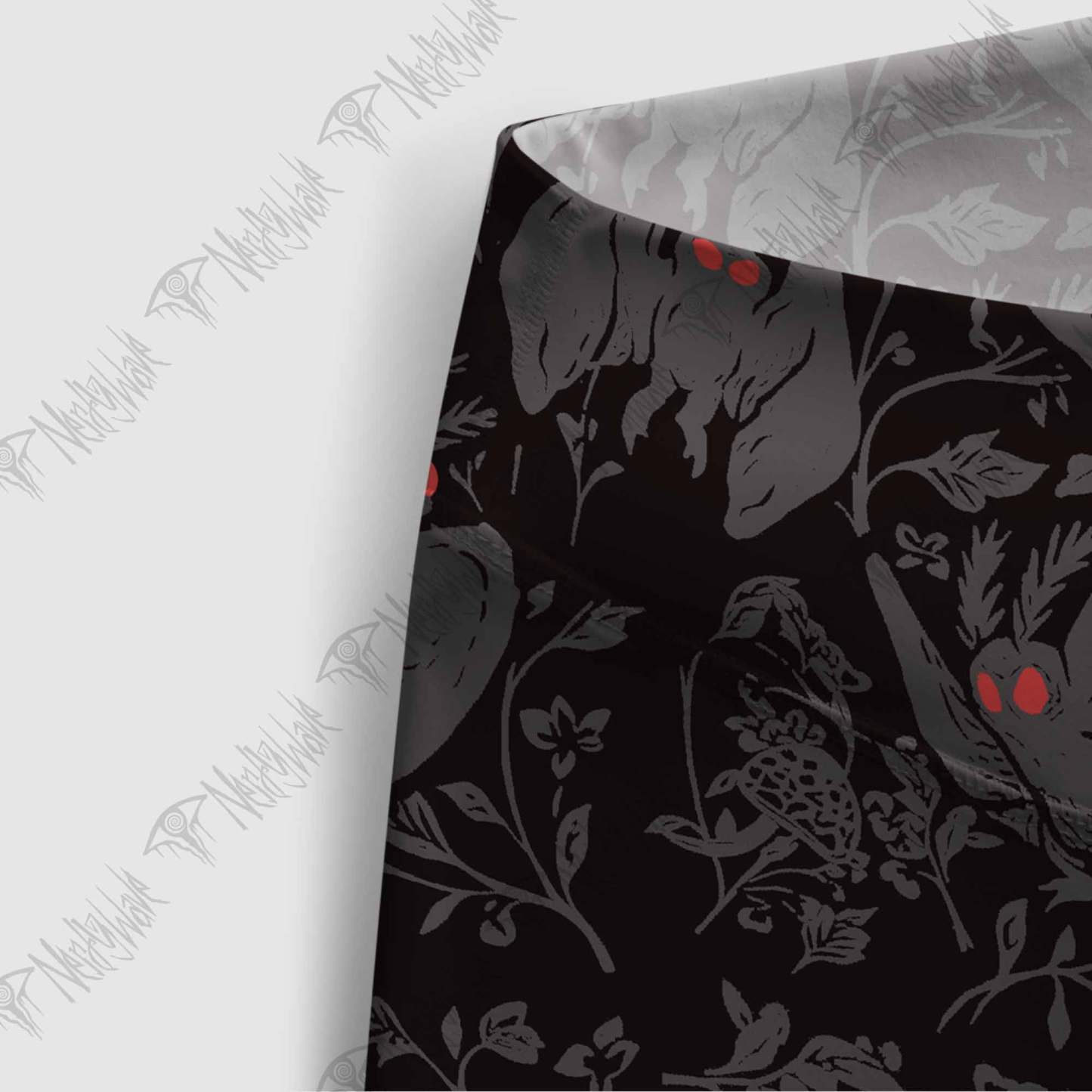 Mothman in the Jungle Women's Tight-Fitting Pants