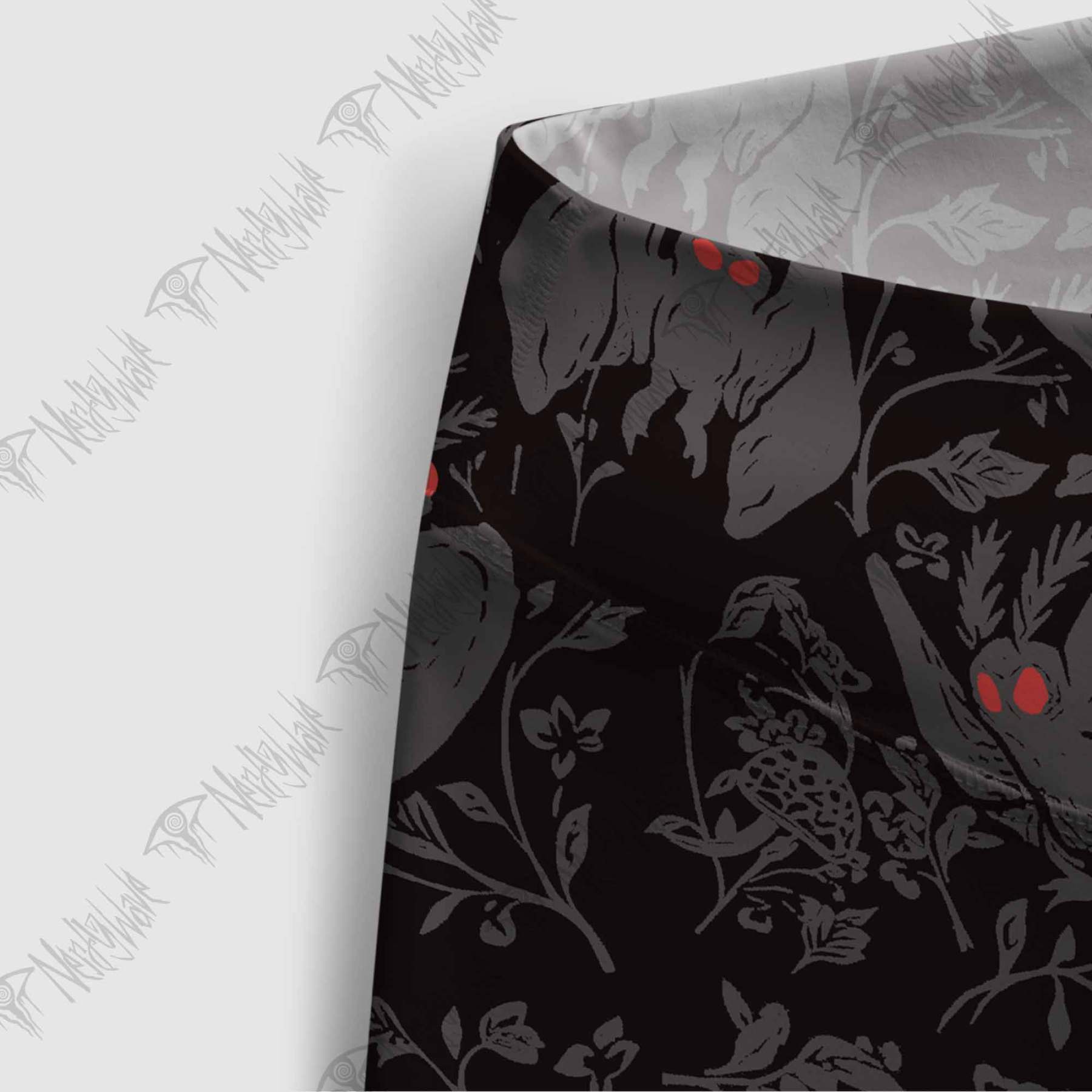 Mothman in the Jungle Women's Tight-Fitting Pants