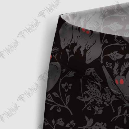 Mothman in the Jungle Women's Tight-Fitting Pants