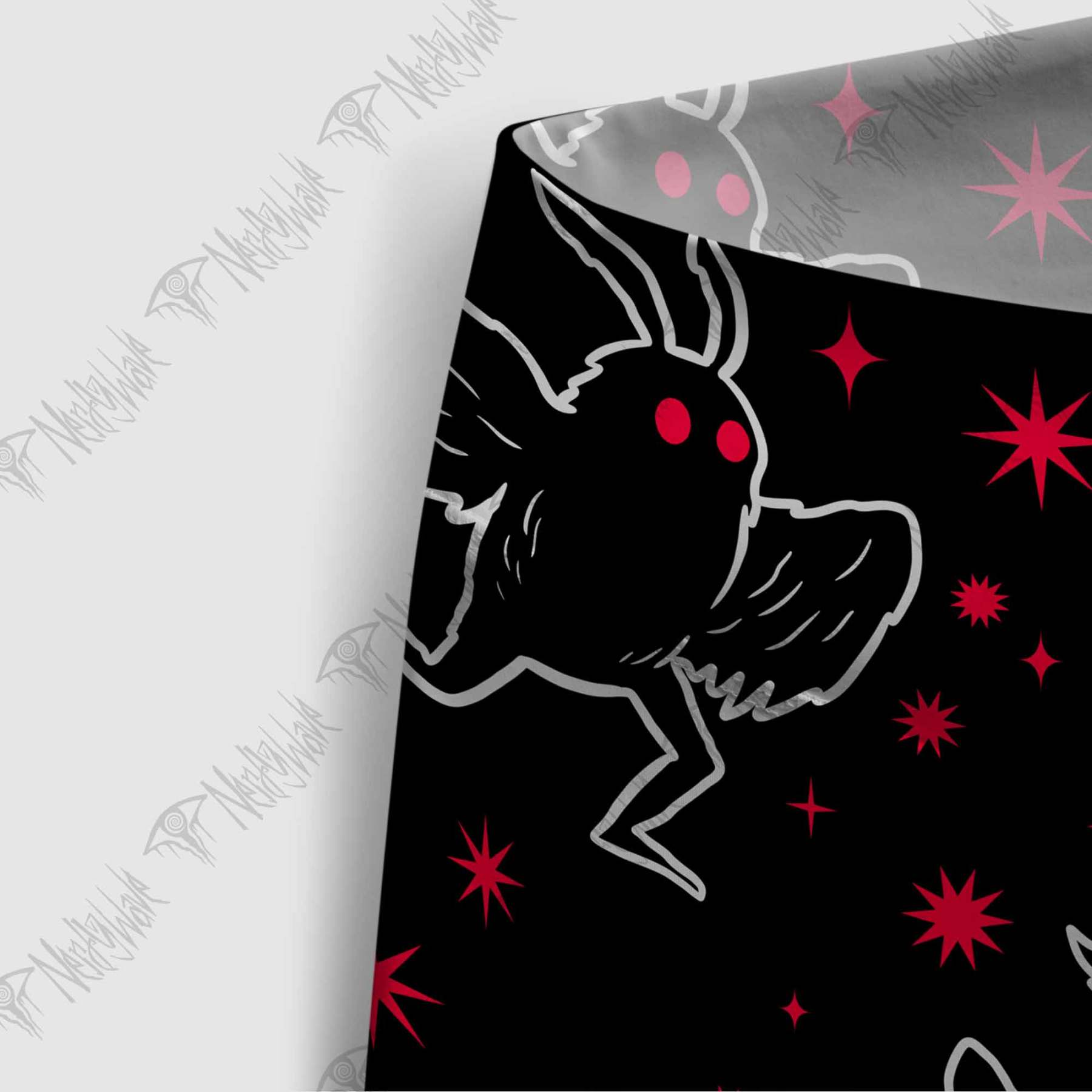 Mothman Night Women's Tight-Fitting Pants