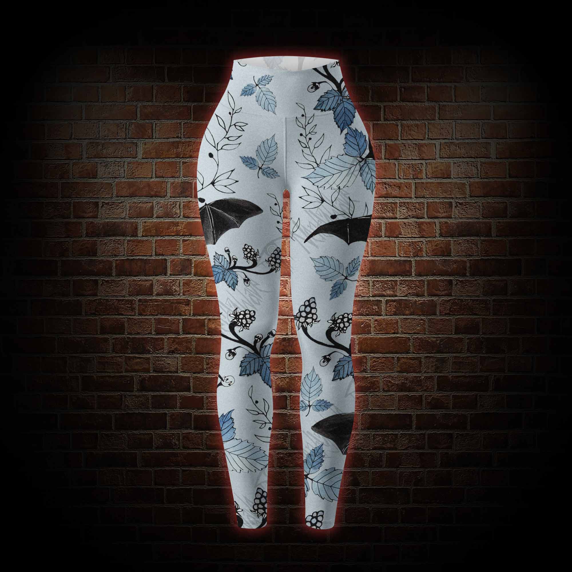 Flying Bats Women's Tight-Fitting Pants