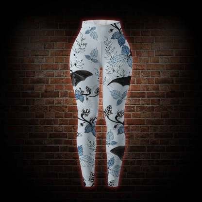 Flying Bats Women's Tight-Fitting Pants