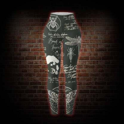 Retro Insects Women's Tight-Fitting Pants