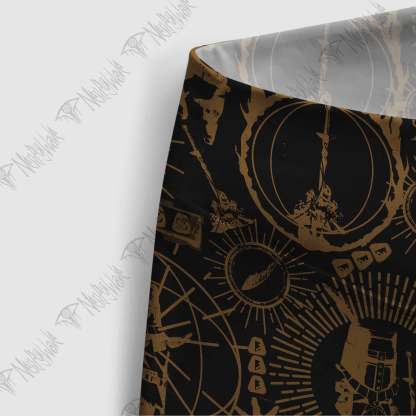 Retro Praise the Sun Women's Tight-Fitting Pants