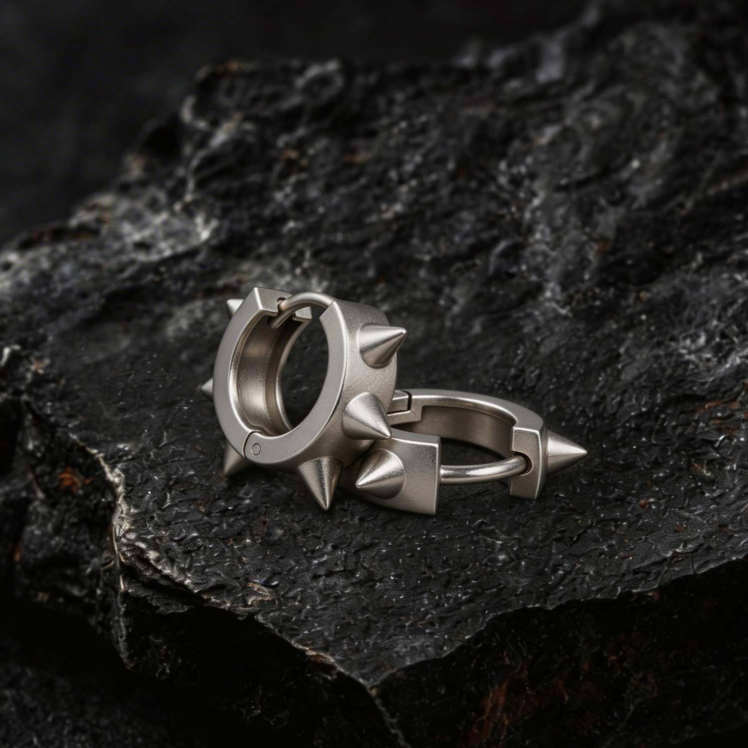 Punk Spiked Earrings