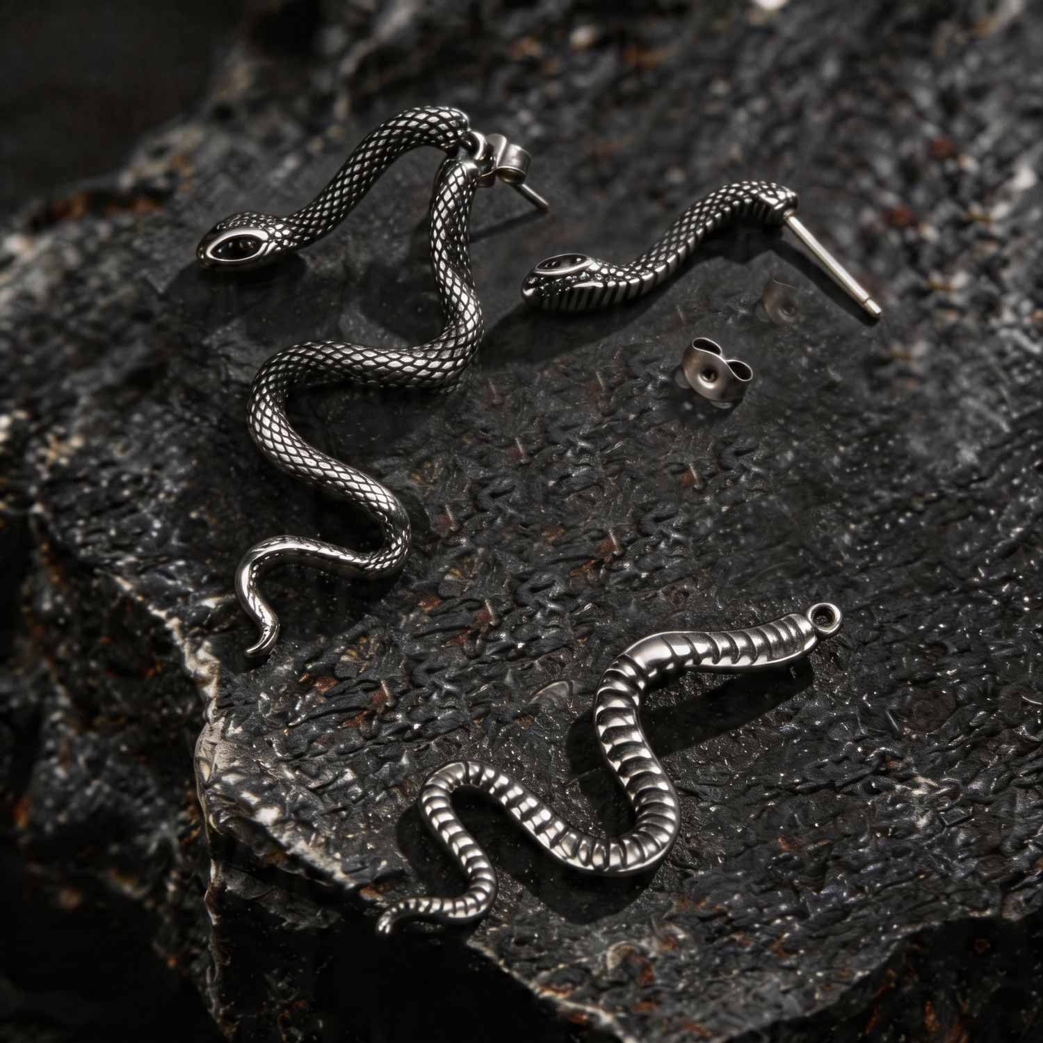 Snake Earrings