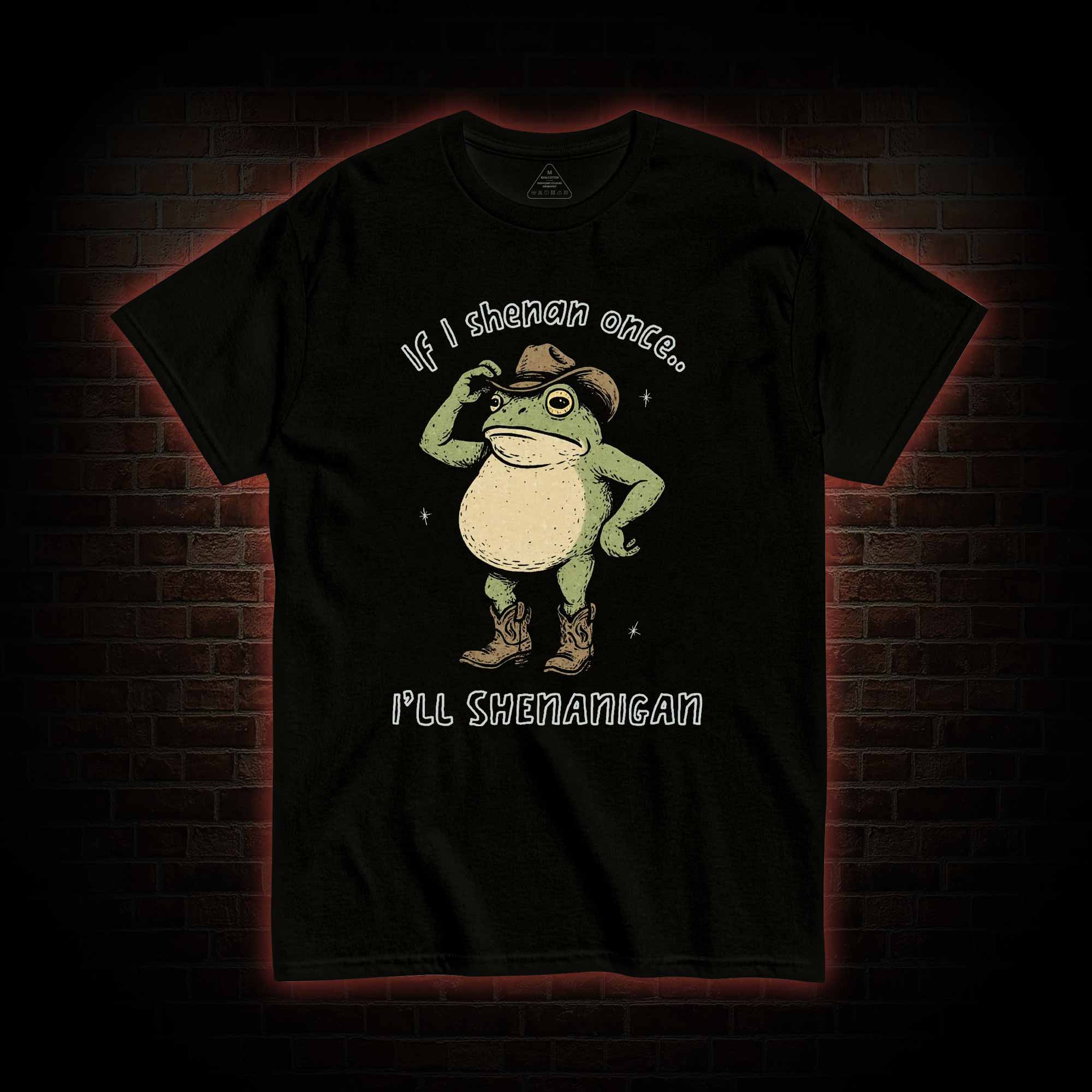 If I Shenan once... I'll Shenanigan T-shirt