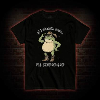 If I Shenan once... I'll Shenanigan T-shirt